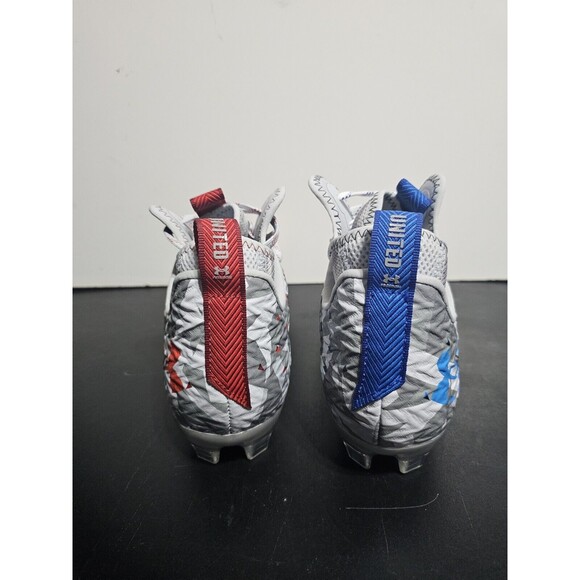 New Under Armour UA Spotlight Clone MC LE USA Football Cleats Men's Size 11 - Picture 6 of 9